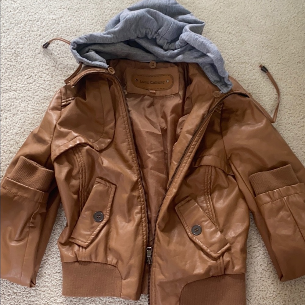 Leather jacket